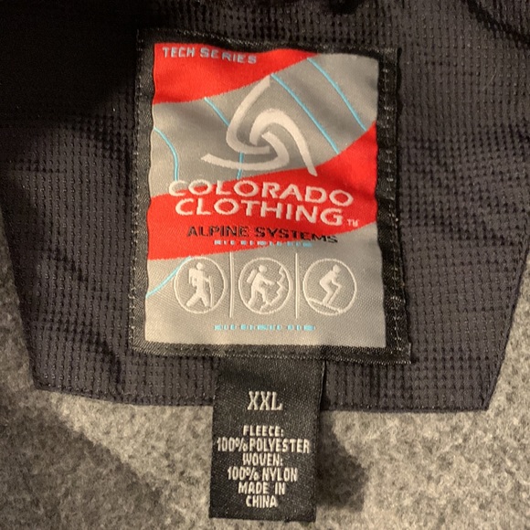 Men’s Leinenkugel’s Embroidered Logo Branded Spring Fall Fleece Jacket Full Zip - Picture 3 of 5